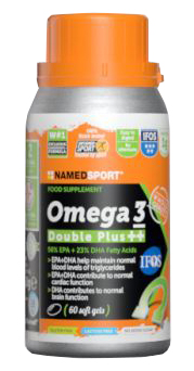 OMEGA 3 DOUBLE PLUS++ 60 SOFT GEL - Antica Farmacia Ferrari