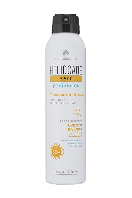 HELIOCARE 360 PEDIATRIC TRANSPARENT SPRAY 200 ML - Antica Farmacia Ferrari
