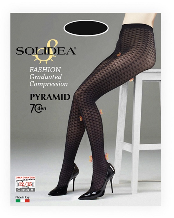 PYRAMID 70 COLLANT FANTASIA NERO 1-S - Antica Farmacia Ferrari