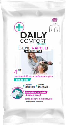 DAILY COMFORT SENIOR PANNI SHAMPOO 4 PEZZI - Antica Farmacia Ferrari