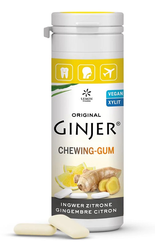 LEMON PHARMA GOMME GINJER E LIMONE 36 G - Antica Farmacia Ferrari