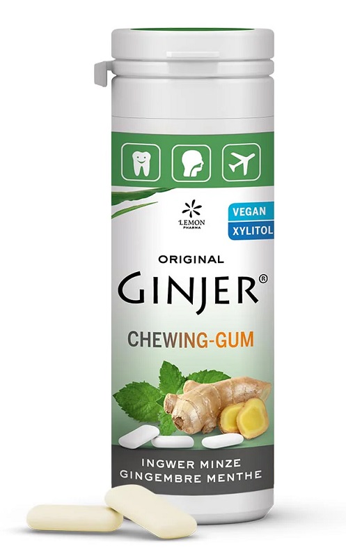 LEMON PHARMA GOMME GINJER E MENTA 36 G - Antica Farmacia Ferrari