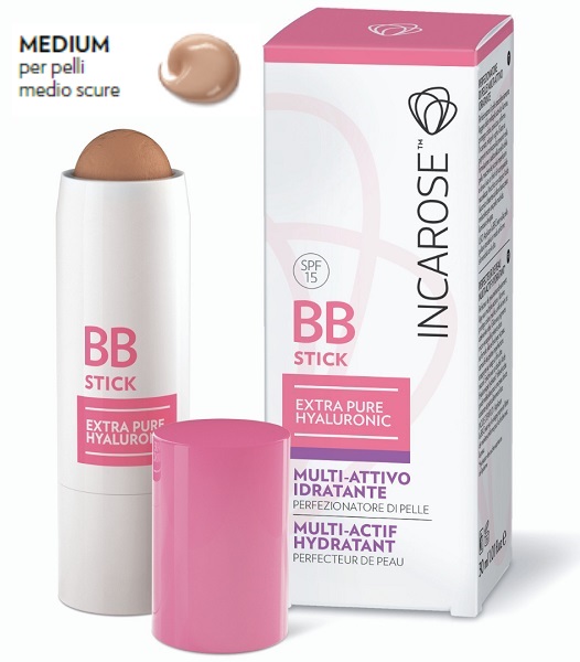 INCAROSE BB STICK MEDIUM 6 ML - Antica Farmacia Ferrari