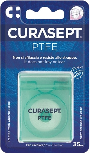 CURASEPT FLOSS PTFE TAPE CLOREXIDINA - Antica Farmacia Ferrari