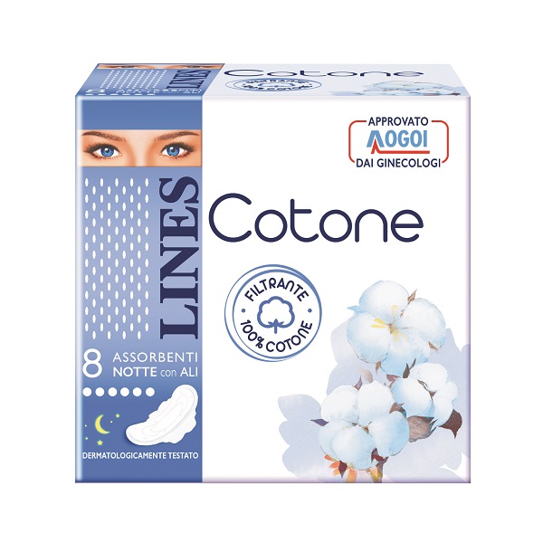 LINES COTONE ULTRA NOTTE 8 PEZZI - Antica Farmacia Ferrari