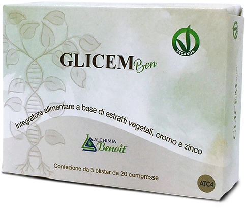 GLICEM BEN 60 COMPRESSE - Antica Farmacia Ferrari
