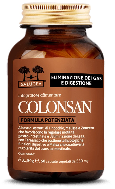 SALUGEA COLONSAN FORMULA POTENZIATA 60 CAPSULE - Antica Farmacia Ferrari