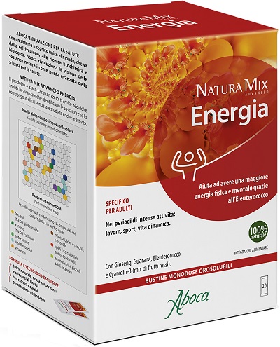 NATURA MIX ADVANCED ENERGIA 20 BUSTINE - Antica Farmacia Ferrari