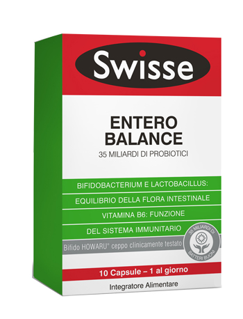 SWISSE ENTERO BALANCE 10 CAPSULE - Antica Farmacia Ferrari