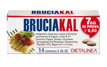 BRUCIAKAL 7 DAYS 14 COMPRESSE DIETALINEA - Antica Farmacia Ferrari