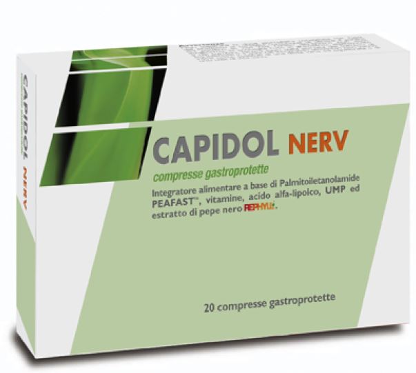 CAPIDOL NERV 20 COMPRESSE GASTROPROTETTE - Antica Farmacia Ferrari