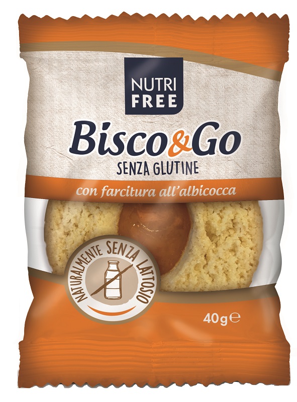 NUTRIFREE BISCO&GO ALBICOCCA 40 G - Antica Farmacia Ferrari