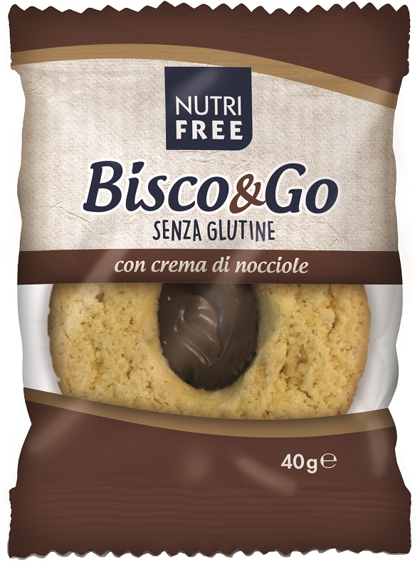 NUTRIFREE BISCO&GO CREMA DI NOCCIOLE 40 G - Antica Farmacia Ferrari