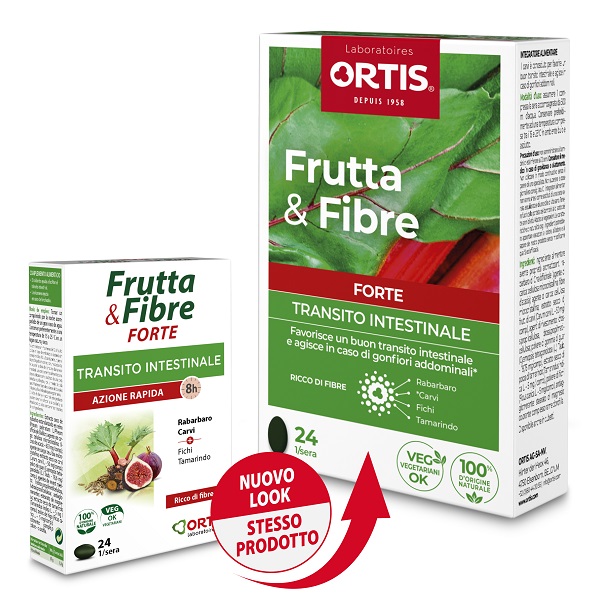 FRUTTA & FIBRE FORTE 24 COMPRESSE - Antica Farmacia Ferrari