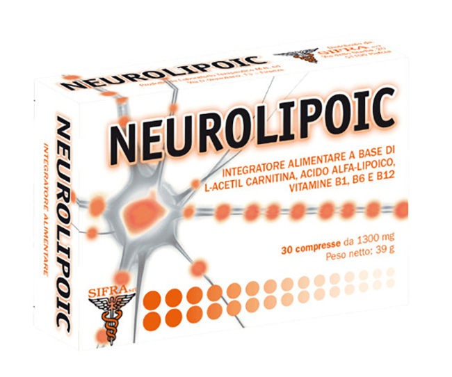 NEUROLIPOIC 30 COMPRESSE - Antica Farmacia Ferrari