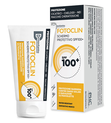 DERMOVITAMINA FOTOCLIN CREMA AD ELEVATA PROTEZIONE SPF 100 50 ML - Antica Farmacia Ferrari