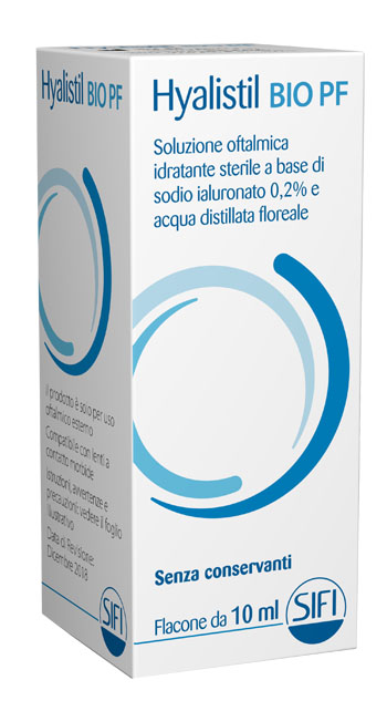 GOCCE OCULARI HA 0,2% E ACQUE DISTILLATE HYALISTIL BIO PF FRUTTI ROSSI 10 ML - Antica Farmacia Ferrari