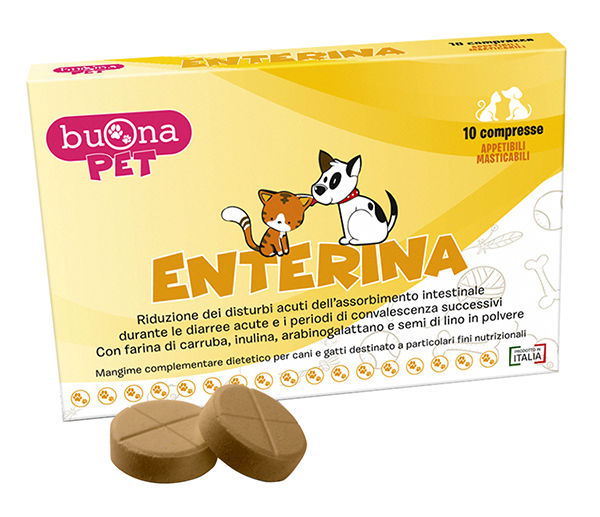 BUONAPET ENTERINA 10 COMPRESSE - Antica Farmacia Ferrari