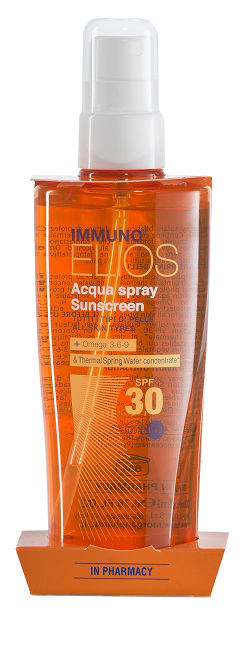 IMMUNO ELIOS ACQUA SPRAY SOLARE BIFASICO SPF30 200 ML - Antica Farmacia Ferrari