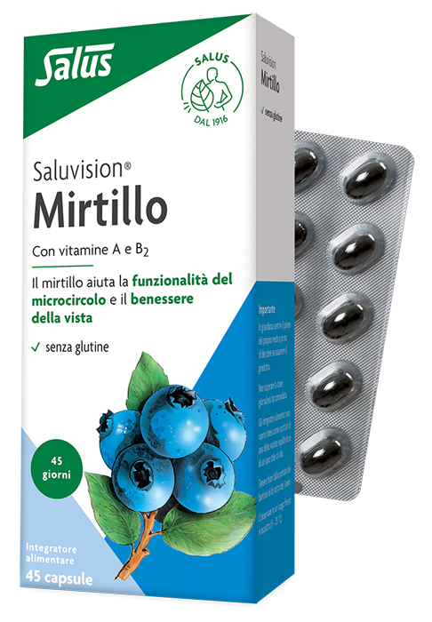 MIRTILLO SALUVISION 45 CAPSULE - Antica Farmacia Ferrari