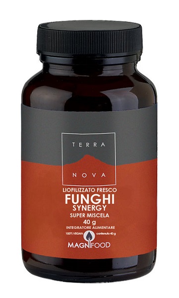 TERRANOVA FUNGHI SYNERGY SUPER MISCELA 50 CAPSULE - Antica Farmacia Ferrari
