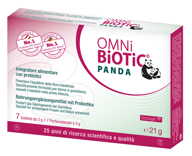 OMNI BIOTIC PANDA 7 BUSTINE DA 3 G - Antica Farmacia Ferrari