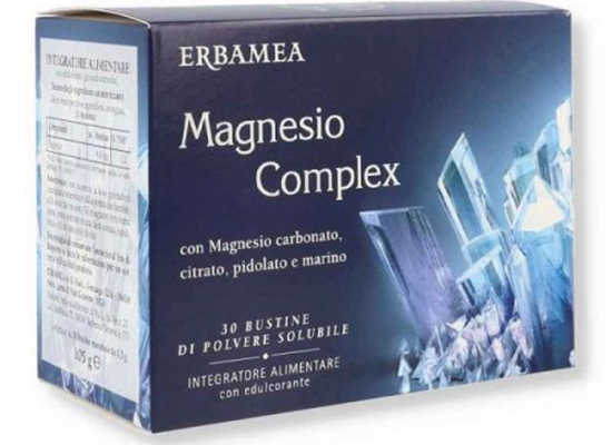 ERBAMEA MAGNESIO COMPLEX 30 BUSTINE POLVERE SOLUBILE - Antica Farmacia Ferrari