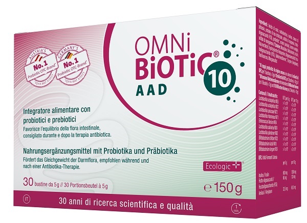 OMNI BIOTIC 10 AAD 30 BUSTINE DA 5 G - Antica Farmacia Ferrari