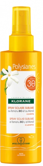 KLORANE POLYSIANES SPRAY SOLARE SUBLIME SPF 30 CORPO 200ML - Antica Farmacia Ferrari