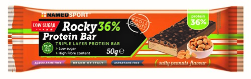 ROCKY 36% PROTEIN BAR SALTY PEANUTS BARRETTA 50 G - Antica Farmacia Ferrari