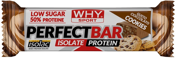 WHYSPORT PERFECT BAR CIOCCOLATO BISCOTTO 50 G - Antica Farmacia Ferrari