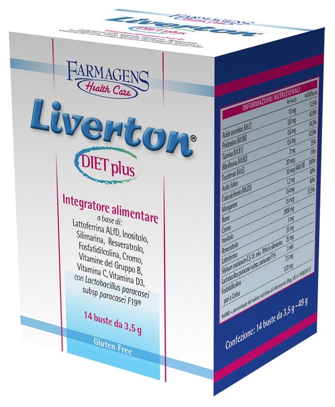 LIVERTON DIET PLUS 14 BUSTINE - Antica Farmacia Ferrari
