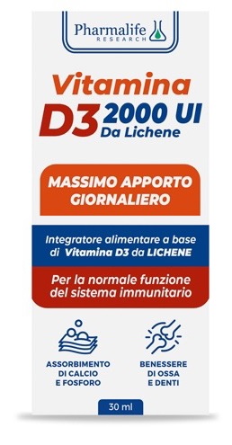 VITAMINA D3 30 ML VITACURVEG - Antica Farmacia Ferrari