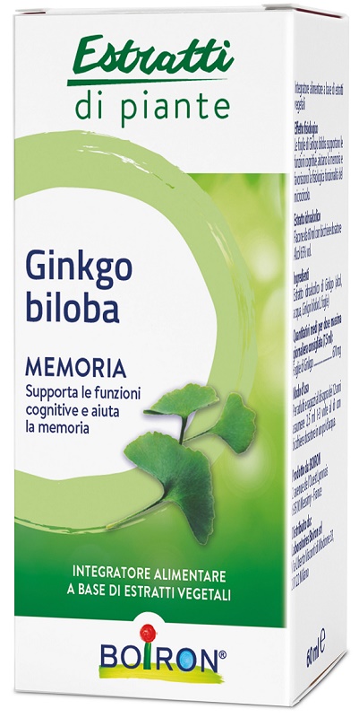 GINKGO BILOBA ESTRATTO IDROALCOLICO 60 ML - Antica Farmacia Ferrari