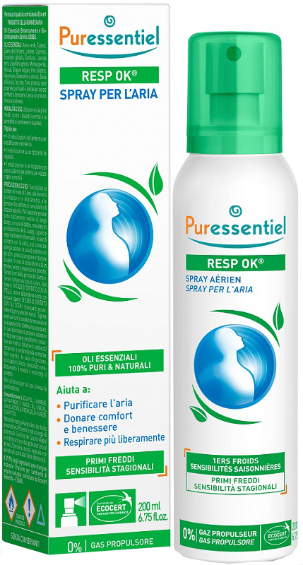 PURESSENTIEL SPRAY ARIA RESPIRO 200 ML - Antica Farmacia Ferrari