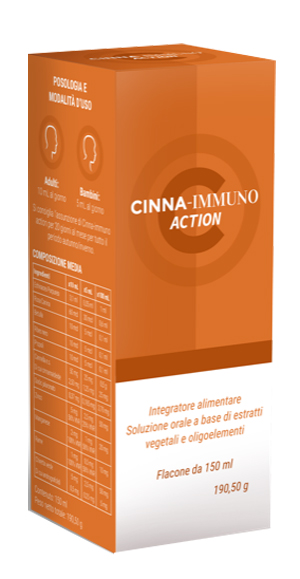 CINNA IMMUNO ACTION SOLUZIONE ORALE 150 ML - Antica Farmacia Ferrari