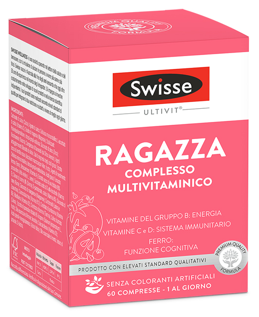 SWISSE MULTIVITAMINICO RAGAZZA 60 COMPRESSE - Antica Farmacia Ferrari
