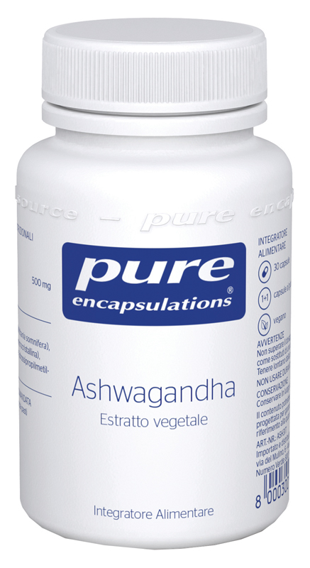 PURE ENCAPSULATIONS ASHWAGANDHA 30 CAPSULE - Antica Farmacia Ferrari