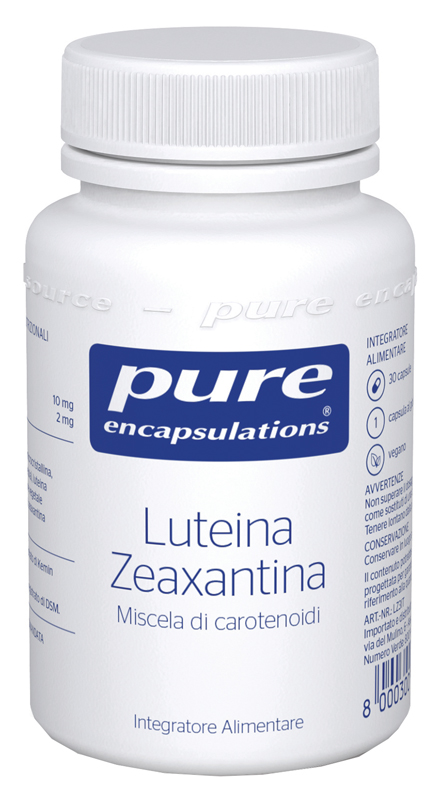 PURE ENCAPSULATIONS LUTEINA/ZEAXANTINA 30 CAPSULE - Antica Farmacia Ferrari