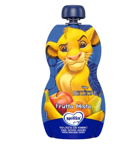 POUCH DISNEY RE LEONE FRUTTA MISTA 110 G - Antica Farmacia Ferrari
