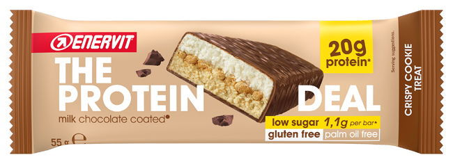 ENERVIT PROTEIN DEAL COOKIE 55 G - Antica Farmacia Ferrari