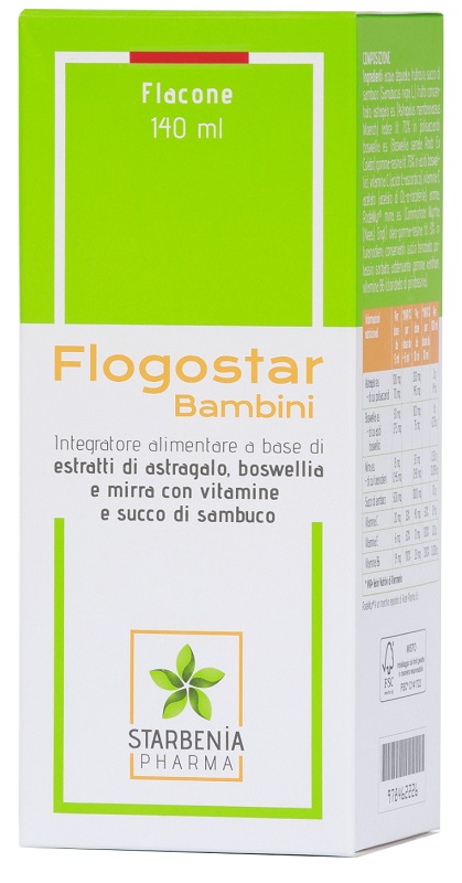 FLOGOSTAR BIMBI 140 ML - Antica Farmacia Ferrari