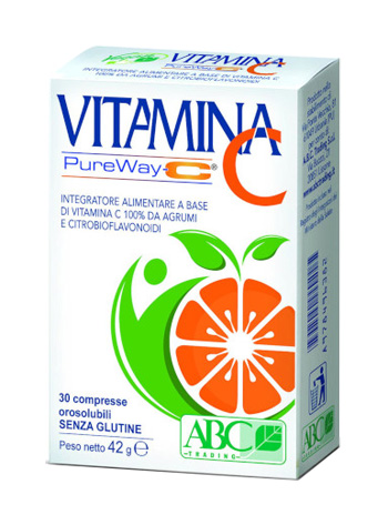VITAMINA C PUREWAY-C 30 COMPRESSE OROSOLUBILI - Antica Farmacia Ferrari