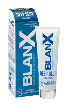 BLANX DEEP BLUE DENTIFRICIO SBIANCANTE NON ABRASIVO 25 ML - Antica Farmacia Ferrari