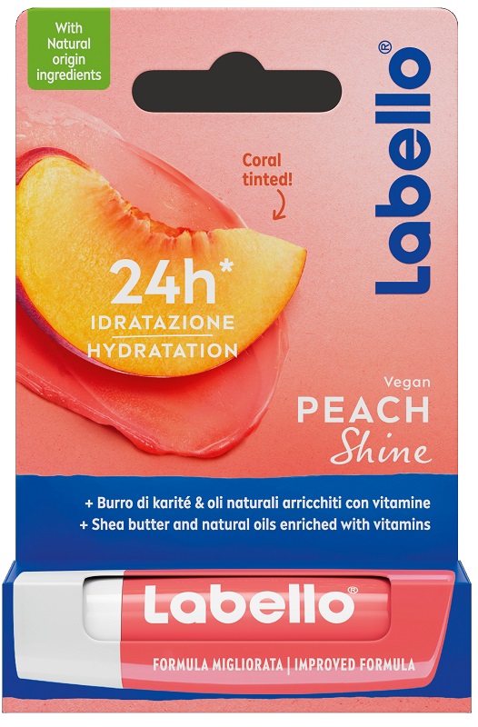 LABELLO PEACH SHINE 5 G - Antica Farmacia Ferrari
