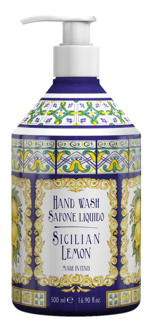 LE MAIOLICHE SAPONE LIQUIDO SICILIAN LEMON 500 ML - Antica Farmacia Ferrari