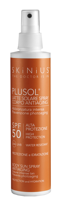 PLUSOL LATTE SOLARE SPF 50 200 ML - Antica Farmacia Ferrari