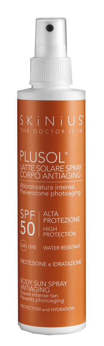 PLUSOL LATTE SOLARE SPF 50 100 ML - Antica Farmacia Ferrari