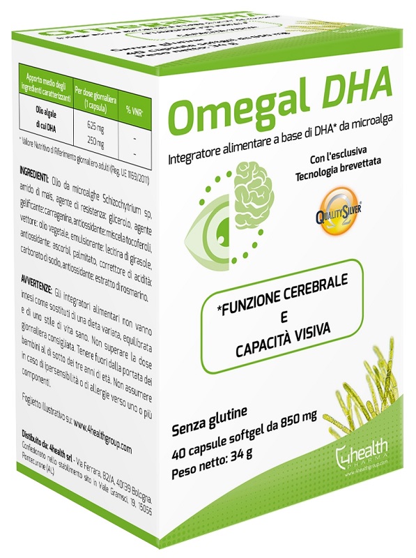 OMEGAL DHA 40 CAPSULE MOLLI - Antica Farmacia Ferrari