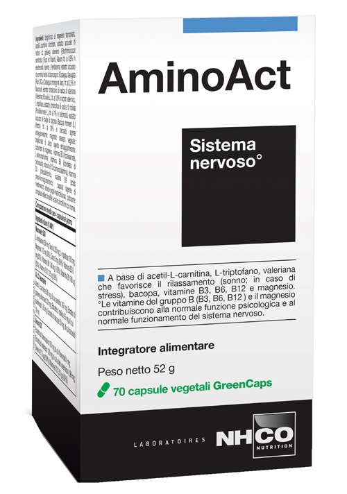 NHCO AMINOACT 70 CAPSULE - Antica Farmacia Ferrari